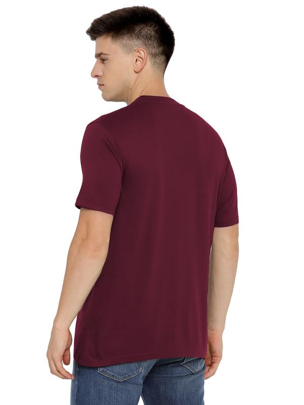 Image of AMERICAN CREW 100% Supima Cotton Round Neck T-Shirt for Men