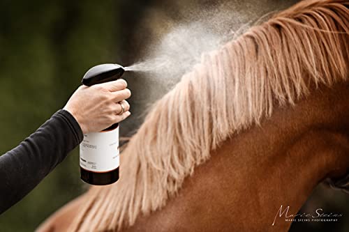 Animalon Mähnenspray für Pferde | Schweifspray Pferd Mähnenliquid | Fellglanzsspray Spray für Glanz für Fell & Langhaar Maehnenspray Pferdeglanz