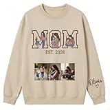 MoonSpy Custom Portrait Photo Embroidery Sweatshirt...