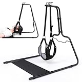 Neck Stretcher Hammock with Stand for Neck Decompression, Cervical Traction Device Stand Steel Heavy Duty, Neck Decompressor Neck Stretching Strap with Stand or Frame for Neck Tension Relief