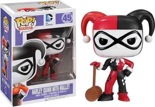 Funko Pop! Heroes : Harley Quinn with Mallet - DC Comics- Figura de Vinilo Coleccionable - Idea de Regalo - Mercancia Oficial - Juguetes para Niños y Adultos - Comic Books Fans