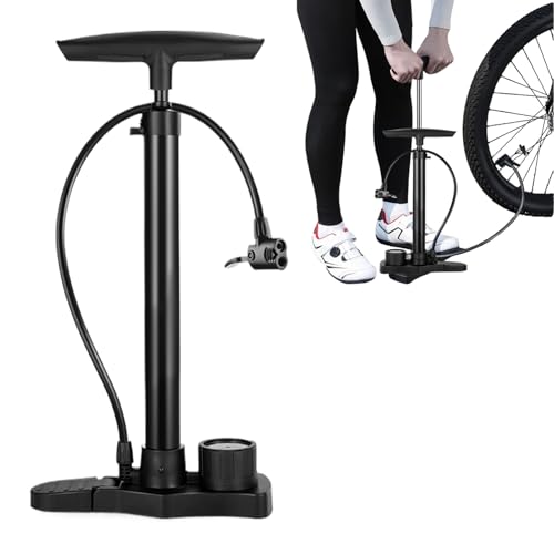Inflador De Bicicleta | Herramienta de Inflado con Monitorización en Tiempo Real,Inflador para Bicis - para Balones Deportivos Juguetes Hogar Familiar Vehículo Exterior Y Garaje