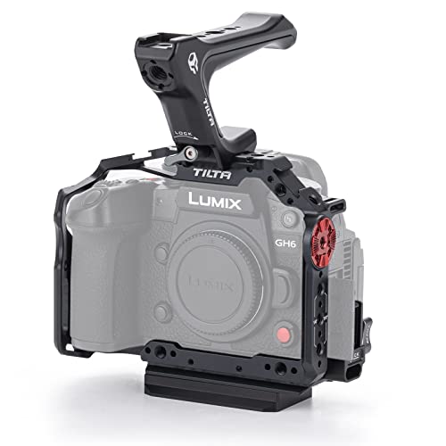 Cage Appareil Photo SUNLYTOUR Pour Panasonic GH6 - Compatible Trépieds Arca-Swiss - Aluminium CNC