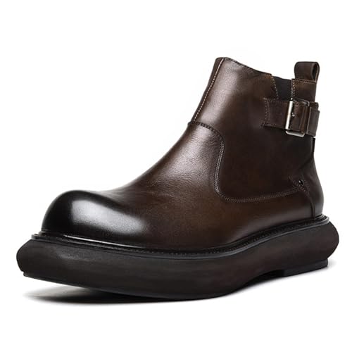 サイドジップブーツ メンズ ブラウン」の人気商品一覧 | 安い商品を