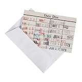 Joyful Moose Library Due Date Blank Notecard Set