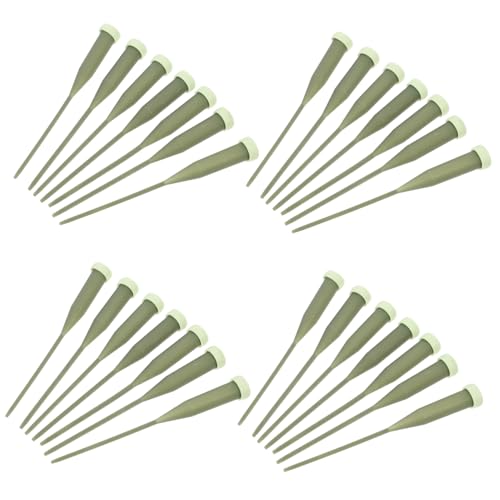 Tofficu 50pezzi Tubi Floreali Verdi Estensibili per Steli di Fiori Contenitori per Composizioni Floreali Fiale per Innesti Accessori per Fioristi
