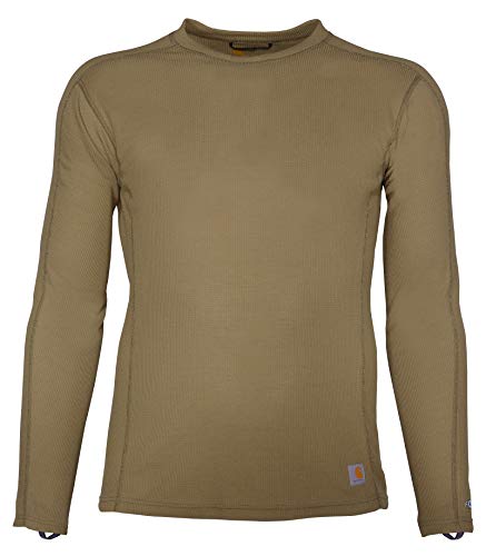 9 Best Base Layers for Cold Weather Hunting Currently On The Market! 4 Carhartt Men's Size Base Force Midweight Classic Crew