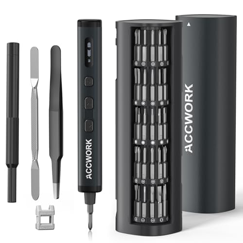 Elektrischer Schraubendreher, 78 in 1 Präzisions Electric Screwdriver mit...