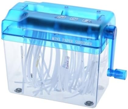 MINI FRAGMENTADORA DE PAPEL TRITURADOR PICADOR CARTAO DOCUMENTOS ...