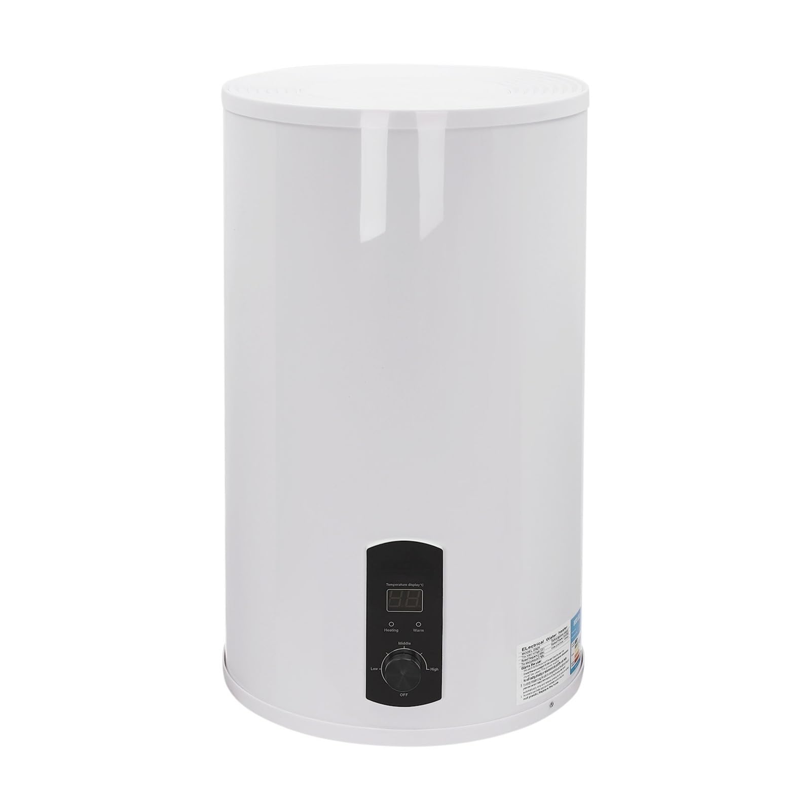 Calentador De Agua Eléctrico Sin Tanque, Instantáneo Montado En La Pared 2000W, Capacidad 15,4 Galones Con Grifo Ducha RáPido Y CóModo