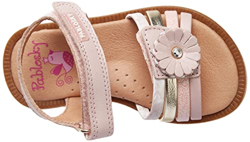 Pablosky 012978 Platte baby-meisjes-sandalen, roze, 20 EU - Afbeelding 6