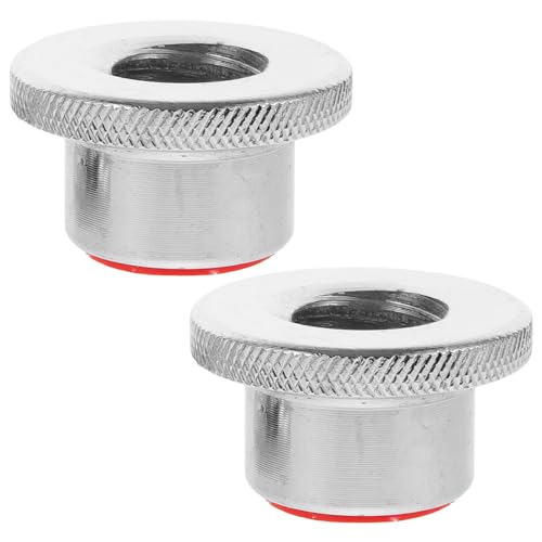 VANZACK 1pair Self-Locking Barbell Nuts for Secure Weight Lifting Easy to Install Dumbbell Locking Collars Cast Barbell Security Nut for Home Gym