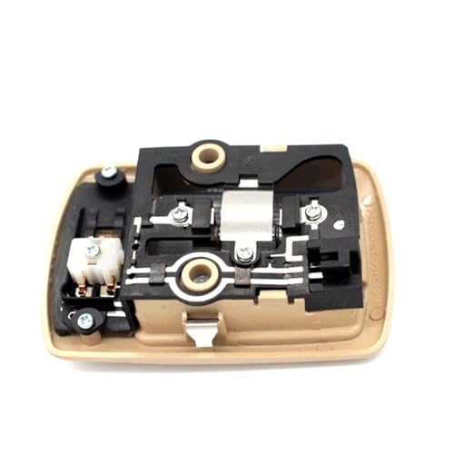 Car Reading Lamp Sunroof Switch for Kia Spectra 2006-92800-2D000XU,Car Interior Overhead Console Dome Light Reading Lamp,A-Beige(Normal/B-Color)