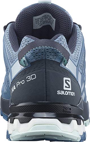 Salomon Xa Pro 3D V8 Trail Running Shoes For Women, Ashley Blue/Ebony/Opal Blue, 7 #TOP6