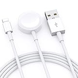 Update Version Smart Watch Charger Wireless USB 3.3 ft/1m Charging Cable for Apple Watch Series SE/6/5/4/3/2/1 iOS 6.0 & iPhone 12/11/Pro/Max/XR/XS/XS Max/X&iPad Series