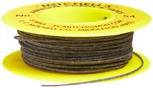Mitchell Abrasives 54-S Round Abrasive Cord, Silicon Carbide 180 Grit .030