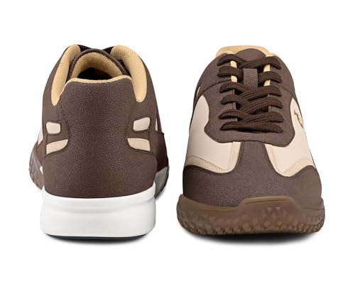 Image of LOUIS STITCH Men's Casual Lightweight Lace-Up Sneakers for Men| Cushioned Comfort | TPR Sole | Lightweight & Comfortable Casual Lace-Up Shoes | LSP-SNK-AVI-Low Top Sneakers