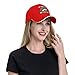 Just A Girl Who Loves Hedgehogs Baseball Cap Cowboy Hat Fashionable for Man Woman Adjustable Red
