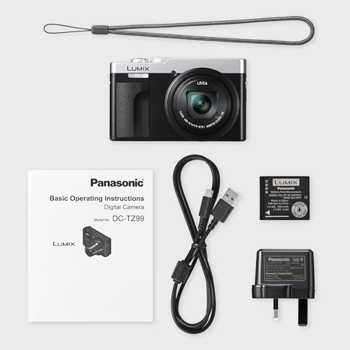 Ficha técnica Panasonic LUMIX DC TZ99E S Cámara Compacta con Zoom para Viajes Lente Leica DC Zoom de 30x 20,3 MP Video 4K 30p Monitor Inclinable Wi Fi Bluetooth Color Argento - Fernando Cortés