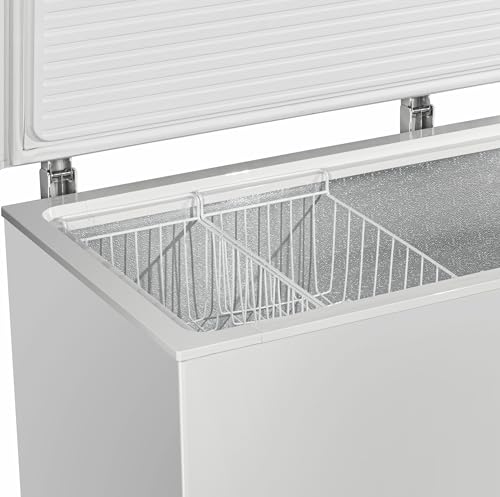 METRO Professional METRO Professional Gefriertruhe GHF2500, 500 L, 125 W, Tiefkühltruhe, 2 Ablagekörbe, Türschloss, Temperaturalarm, Rollen, Weiß - Detailansicht 2 | Gefriertruhen