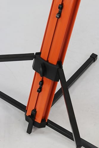 Fat Toad LG-XX-8500 Professional 2-Tier Column Keyboard Stand With Mic Boom Arm Adapter | Double Sliding Electronic Piano Tower Mount Platform | Holder For Digital Turntable, Dj Audio Gear, Studio Synthesizer thumb #2