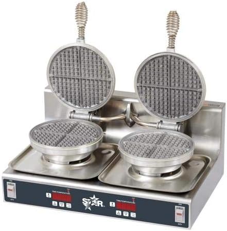 Star - SWBD - Double Round Waffle Maker