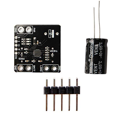 Comimark 1Pcs MCP73871 USB DC Solar Lipoly Lithium Lon Polymer Charger 3.7/4.2V Battery Module