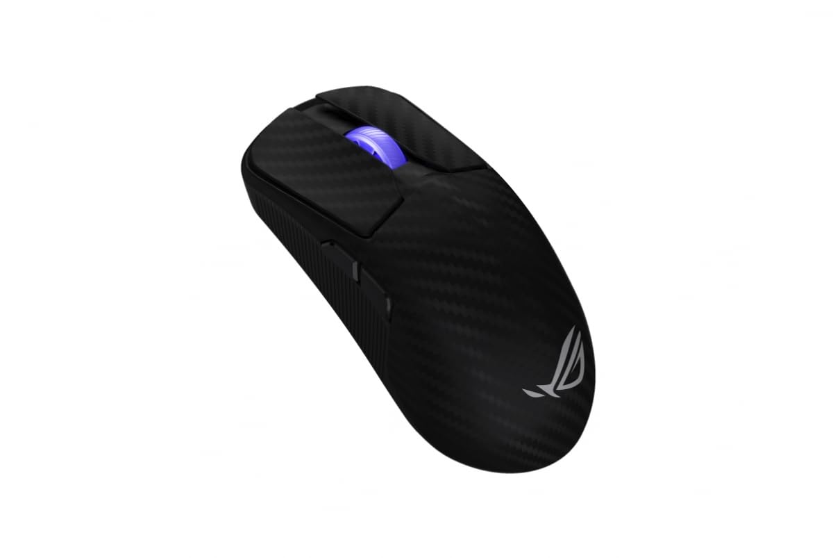 ASUS - ROG Harpe Ace Extreme - Souris Gaming Sans Fil Haut de Gamme de 47g, en Composite de Fibre de Carbone, capteur Optique ROG AimPoint Pro de 42 000 dpi, ROG Polling Rate Booster de 8 000