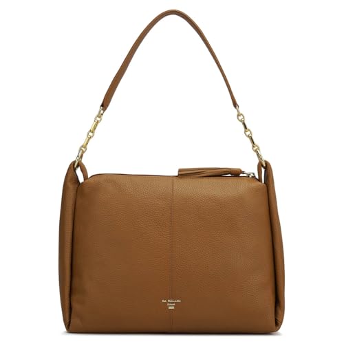 Image of Da Milano Leather Brown Leather Hobo (Medium)