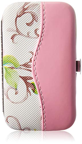 HAOYOU Professional Pedicure Kit,Manicure kit for Men and Women,Nail Clippers Set of 7 Pcs with Leather Case(PINK)