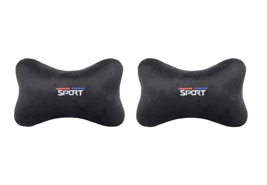 Woniyal 2 Pcs Car Neck Support Pillow for Hyun-dai Tucson JM TL NX4, Seat Headrest Pillow Support Shoulders Comfortable Cushion Softness Travel Car Accessories