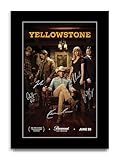 HWC Trading Yellowstone Geschenke Gedrucktes Signiertes 