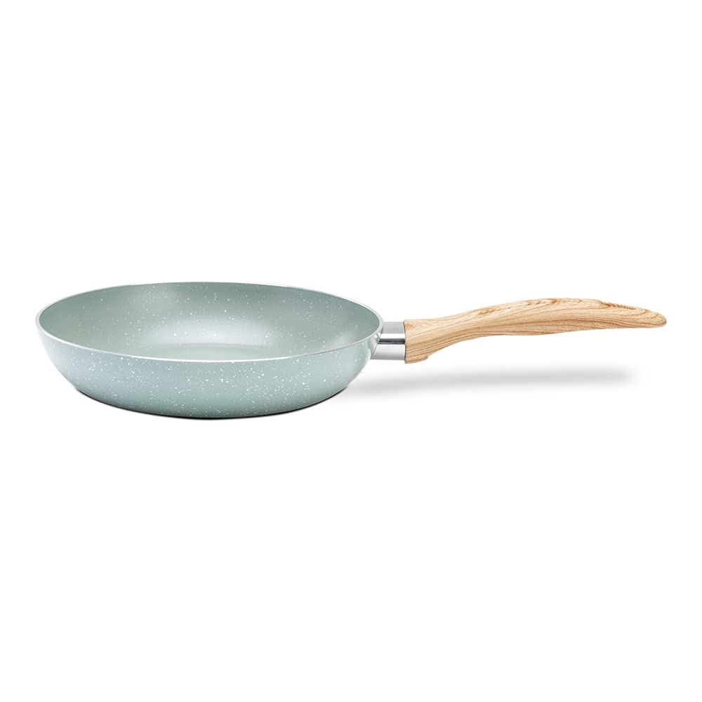 Brinox - Frigideira 20 0,6L Ceramic Life Botanika com Fundo de Indução - Verde