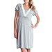 QinMM Vestido de Lactancia Maternidad de Noche Camisón Mujeres Embarazadas Ropa de...