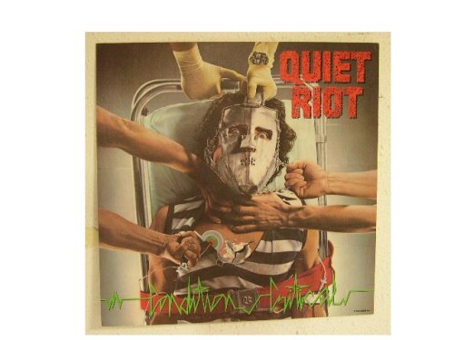 Amazon.com: RhythmHound Quiet Riot Poster Condition Critical