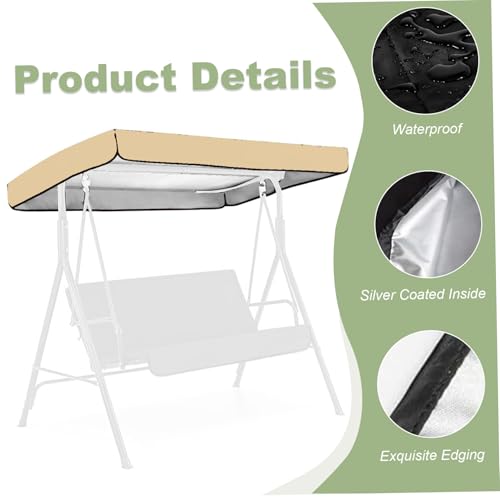 Couverture balançoire extérieure 84x48 pour remplacer une toile usée - 7