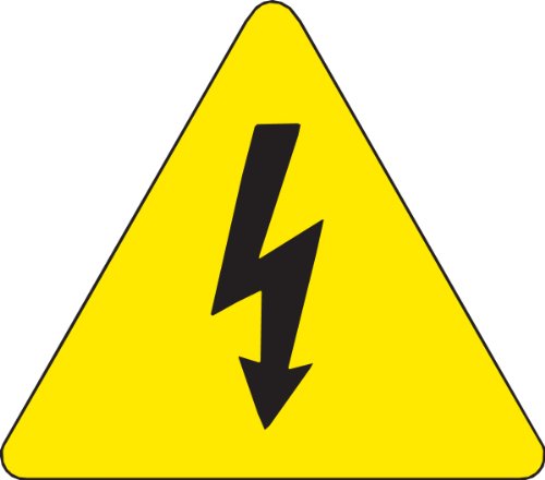 Étiquettes Brady 60235 dangerous electric voltage petit format 12,7mm