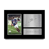 Photo signée par zidane - France