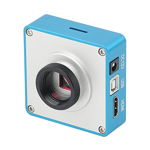 Kit de acessórios para microscópio 4K 1080P 60FPS 55MP HDMI USB Video Lab Microscópio Câmera C-Mount