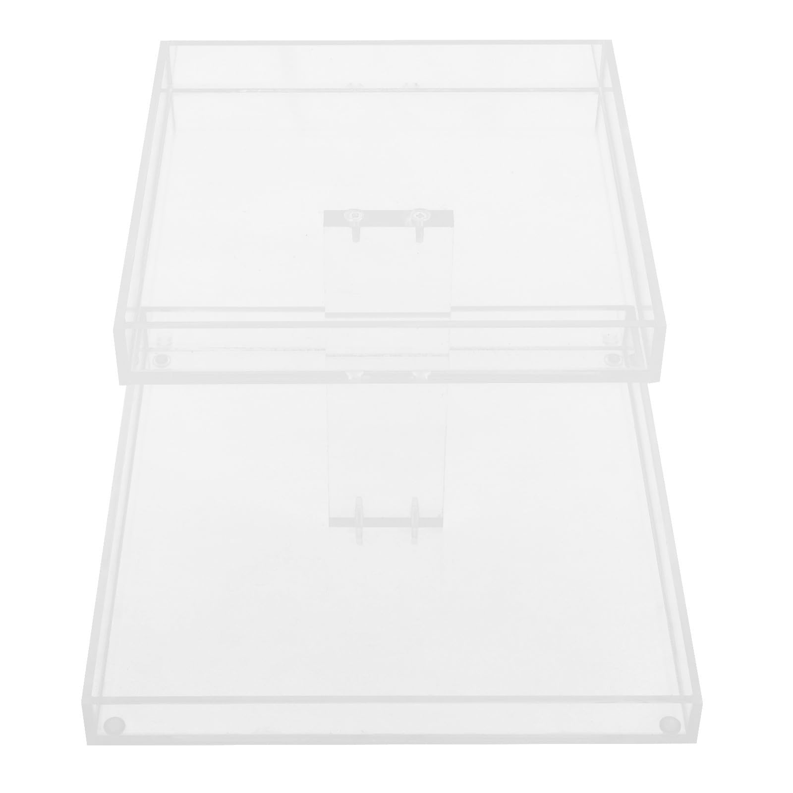 Organizador de Baño Acrílico de 2 Niveles para Perfumes Diseño Elegante y Fácil de Limpiar, Estante Versátil Adecuado para Organizar Cosméticos Baño