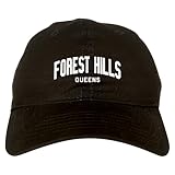 Kings Of NY Forest Hills Queens Arch Mens Dad Hat Cap Black