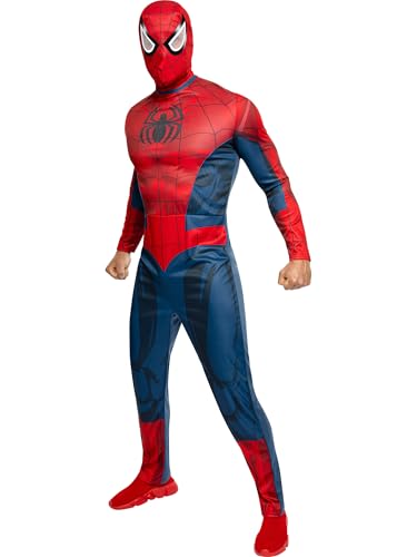 Rubies Official Spider-Man Costume Standard Adult Fancy Dress
