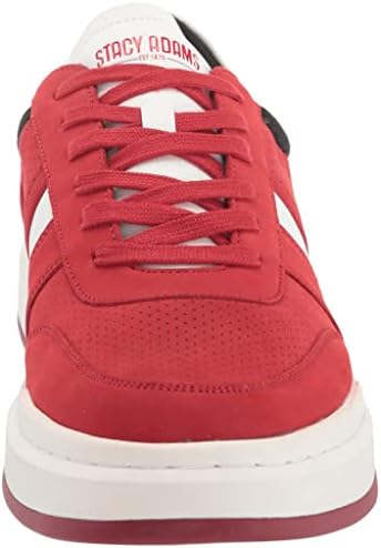 Stacy Adams Men's Currier Lace Up Sneaker, RED, 7 | Image 1
