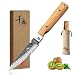 Produktbild SENBON 440 Geschmiedeter Edelstahl Camping Peeling Blade Scharfe japanisches stil Faltende Tragbare Reise Universal Messer Olive Griff Kleine Obst Messer
