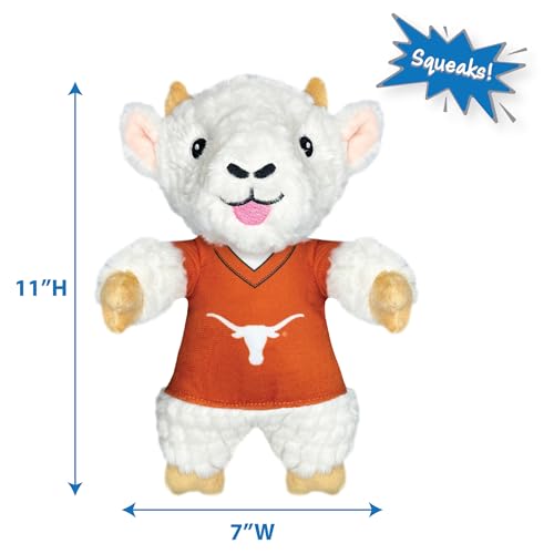 Juguete de Peluche NCAA Pets First Texas Longhorns para Perros y Gatos miniatura 3