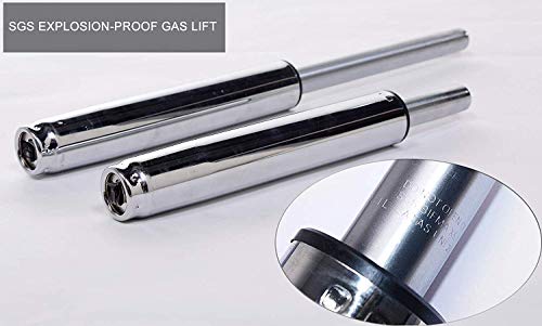 Image of Css -Replacement Bar Stool /High /Height Gas Lift Cylinder Chrome,Tall Hydraulic Piston Pneumatic Shock Universal Size, Full Stool Height (Extended Height:28'' /710mm) (Bar Stool Hydraulic)