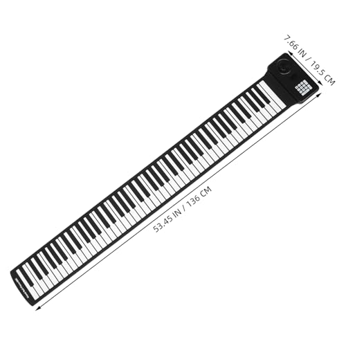 JOINPAYA 88 Rouleaux 88 Touches Piano Roulé À La Main Clavier De Musique Instruments De Batterie Portables Claviers Clavier Piano Pour Débutants Piano Clavier Électrique Portable Clavier - Les Beatles, Paul McCartney, John Lennon, RIngo Starr, George Harrison JOINPAYA 88 Rouleaux 88 Touches Piano Roulé À La Main Clavier De Musique Instruments De Batterie Portables Claviers Clavier Piano Pour Débutants Piano Clavier Électrique Portable Clavier – Image 3