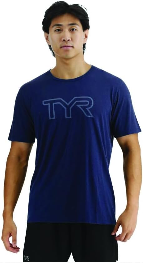 TYR USSTMC3A401XS Unisex S/S Tee Navy XS