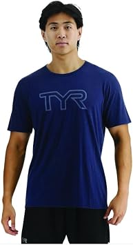 TYR USSTMC3A401XS Unisex S/S Tee Navy XS