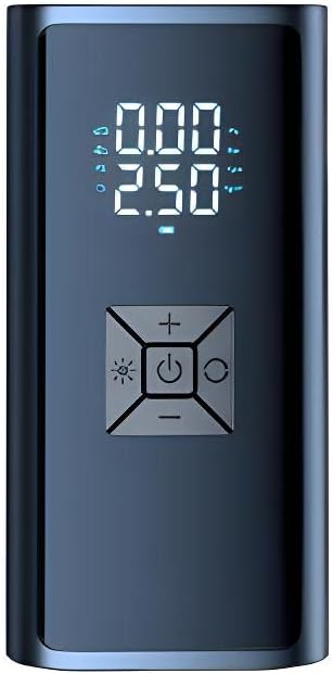 Miniatura 2 de Compresor de aire portátil para inflador de neumáticos, bomba de aire pequeña CC de 12 V para neumáticos de automóvil, bomba eléctrica de neumáticos